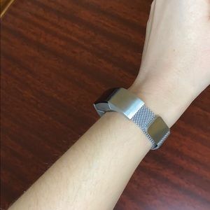 Silver Bracelet Strap for Fitbit Alta / Alta HR